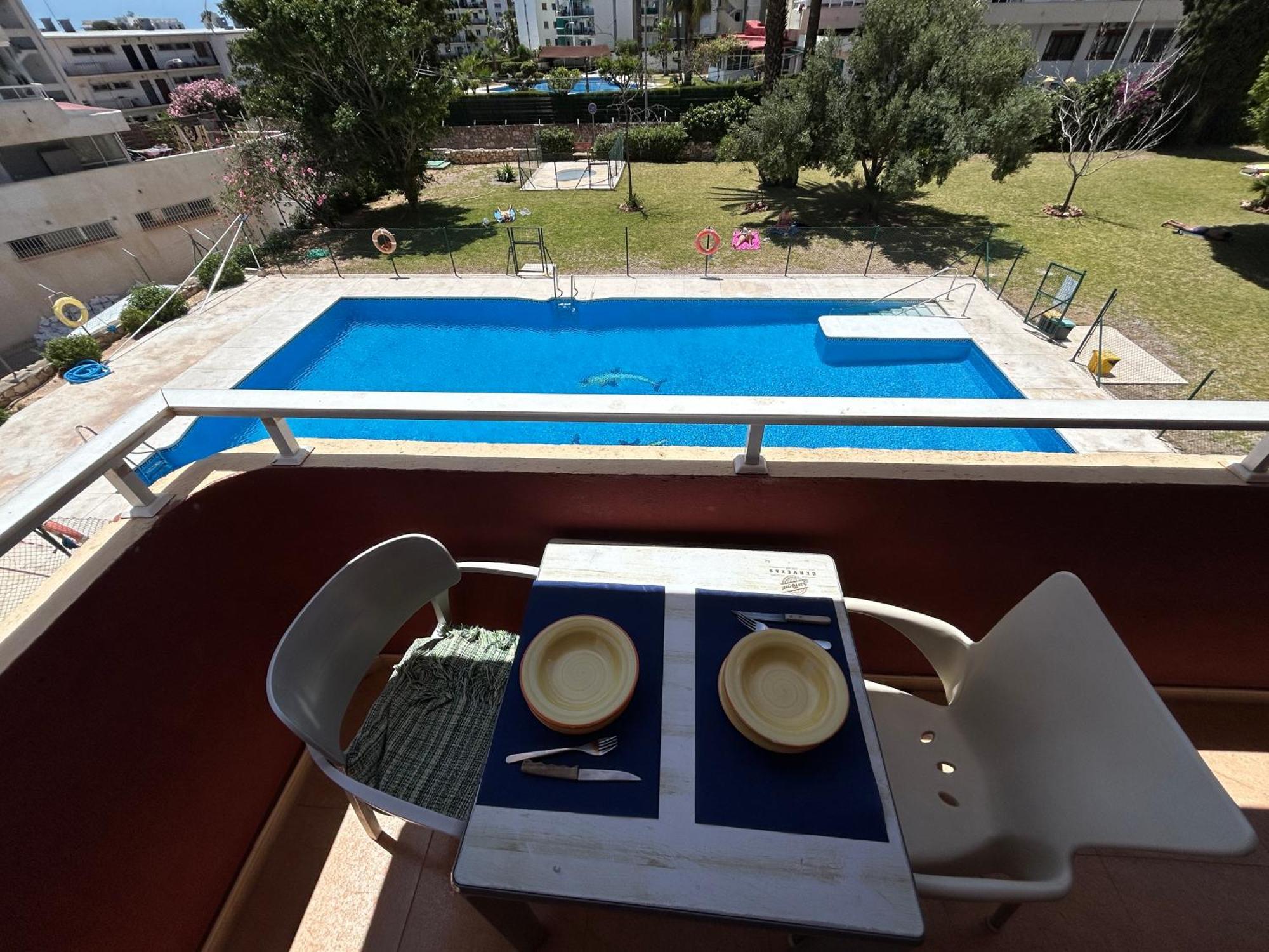 Apartamento Piscina Terrazza Seaview Benalmádena Exterior foto